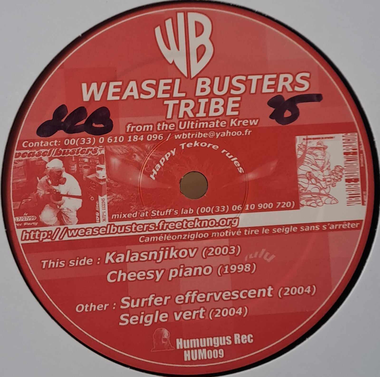 Humungus 09 - vinyle freetekno